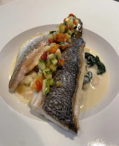 Filet de daurade royale - Table d'hôtes La Planette
