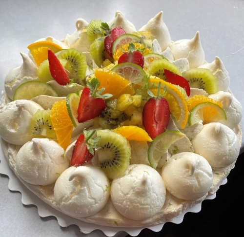 Pavlova aux fruits
